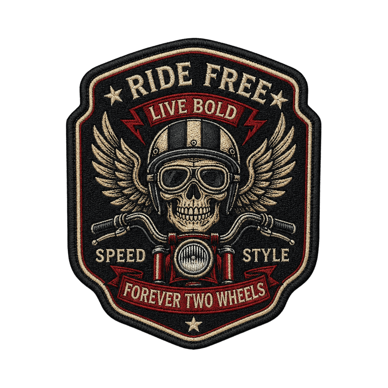 Military embroidered patch