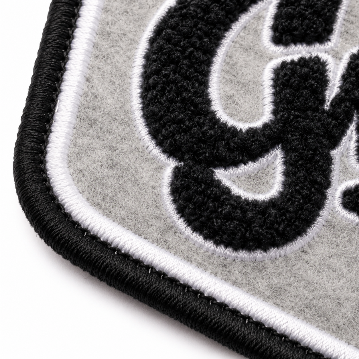 Felt fabric patch base