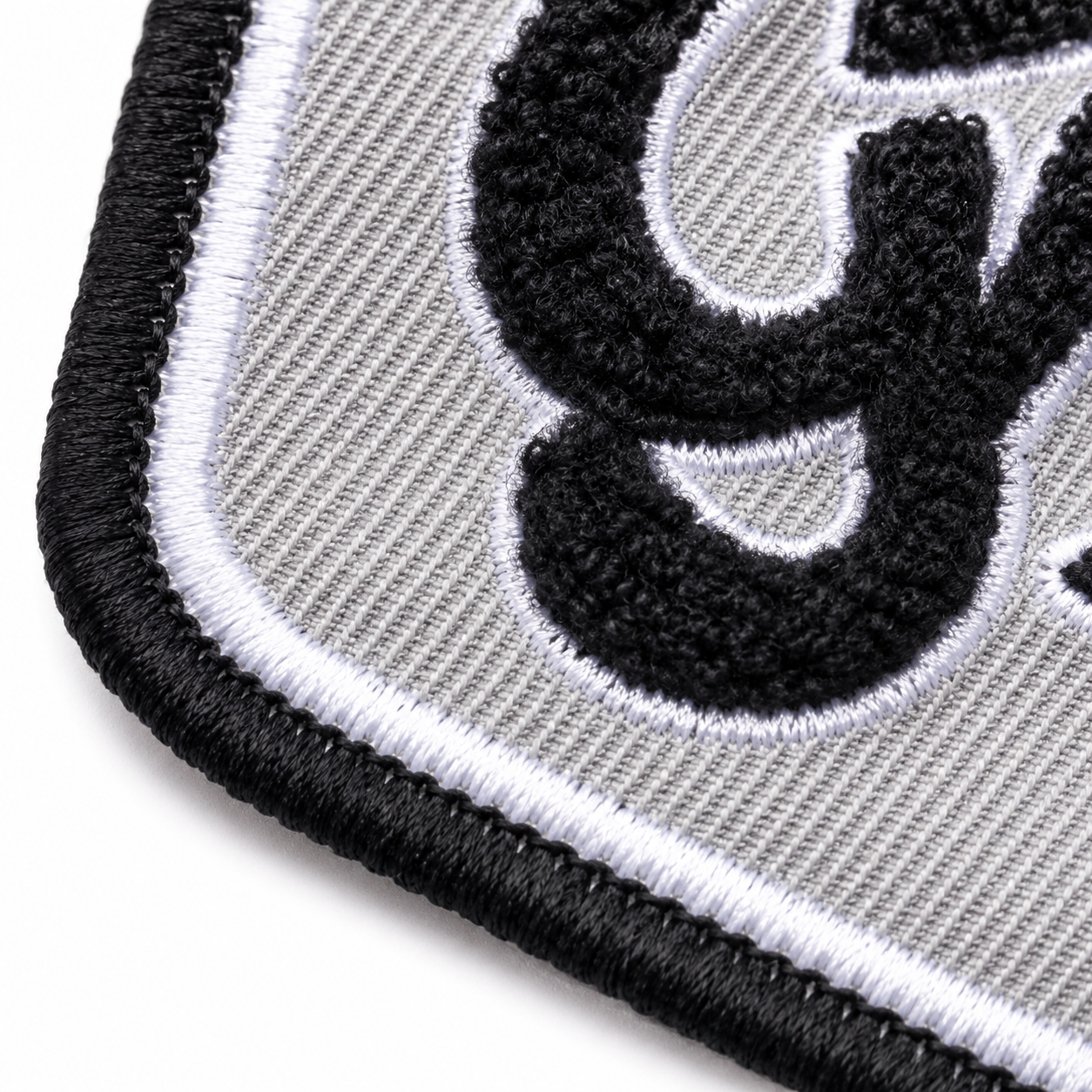 Polyester twill patch fabric