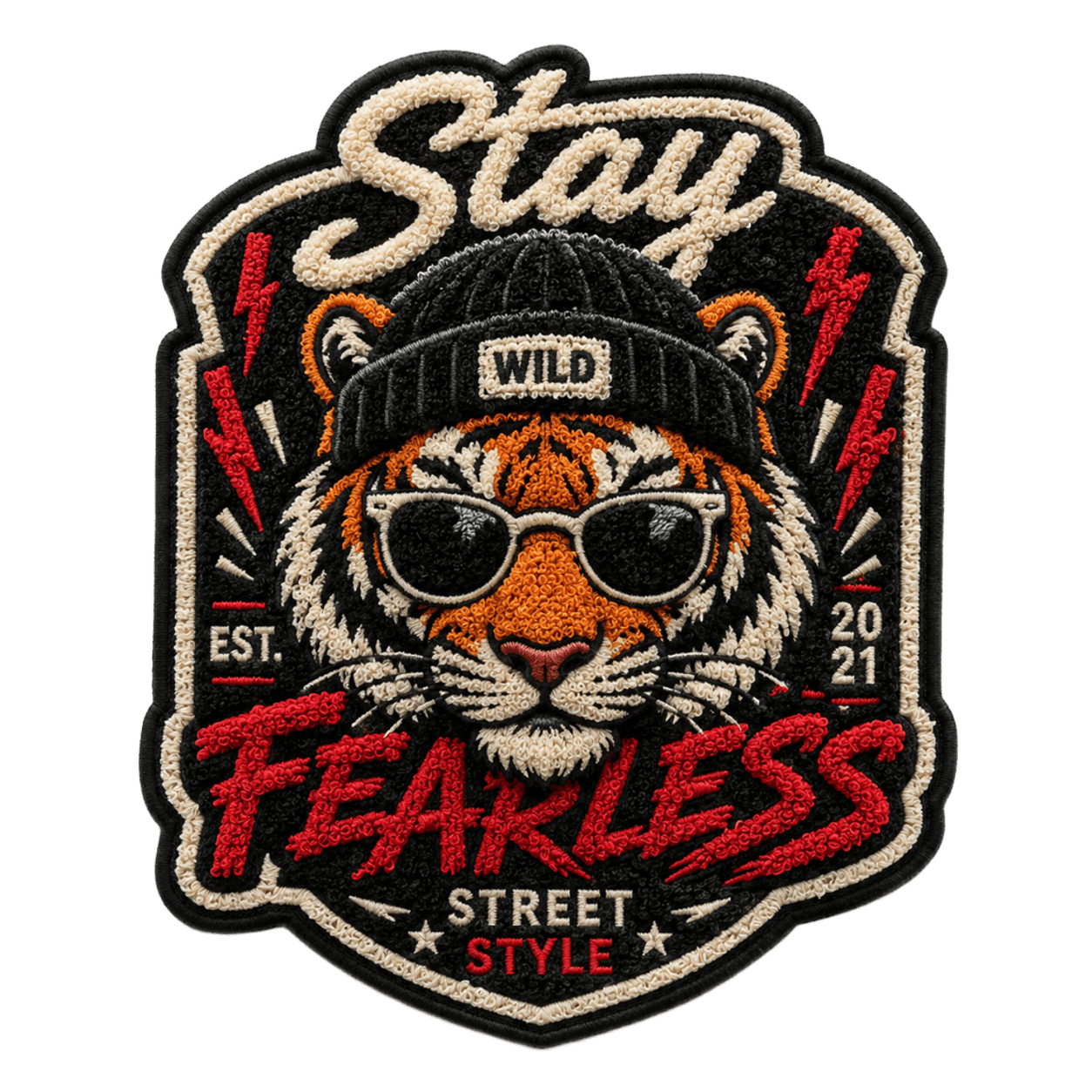 Military embroidered patch