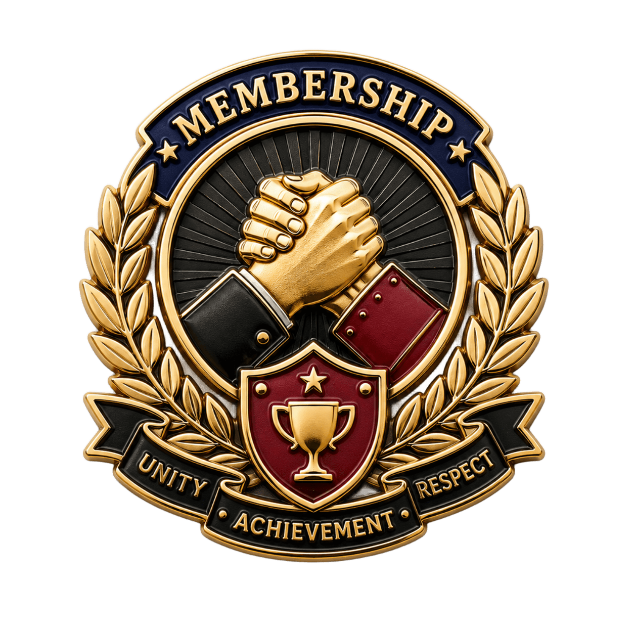 Sports embroidered patch