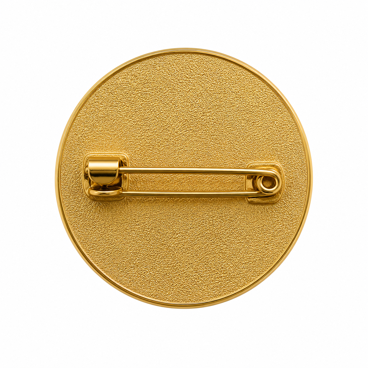 Safety pin backing