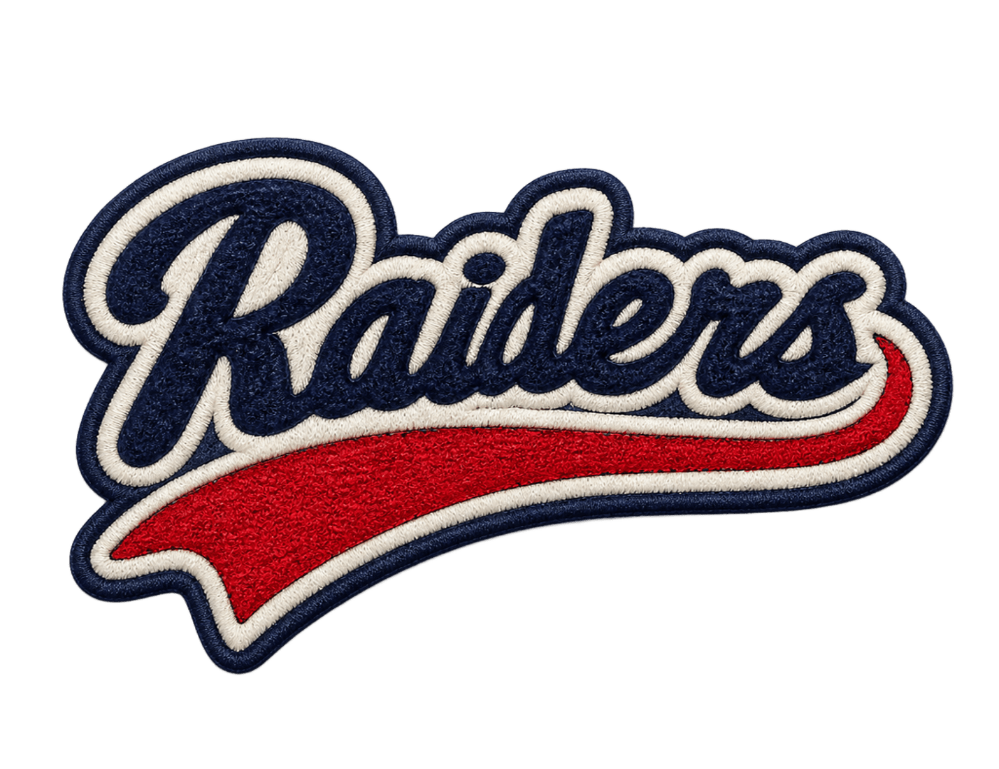 Sports embroidered patch