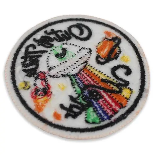 Iron on patch backing