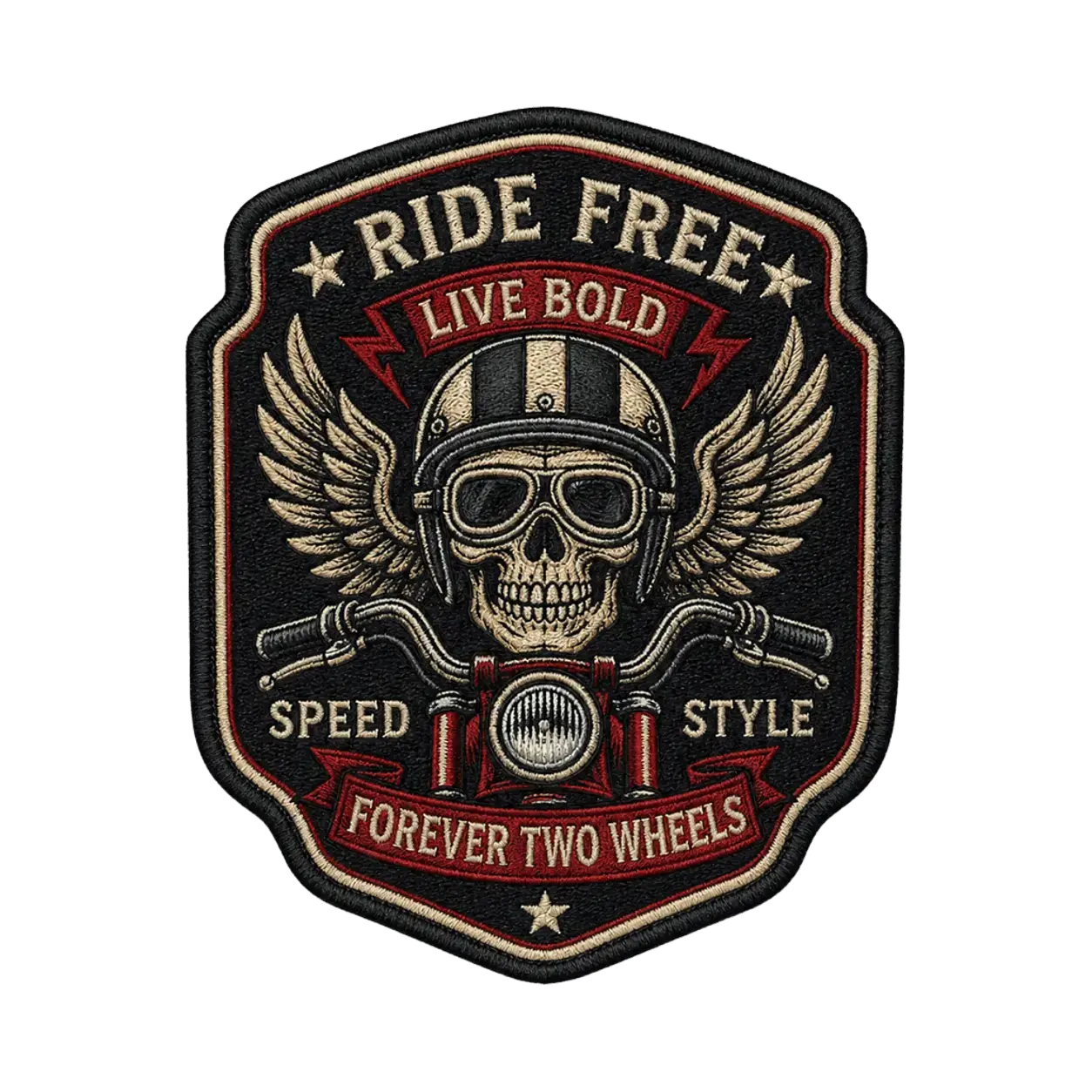 Military embroidered patch