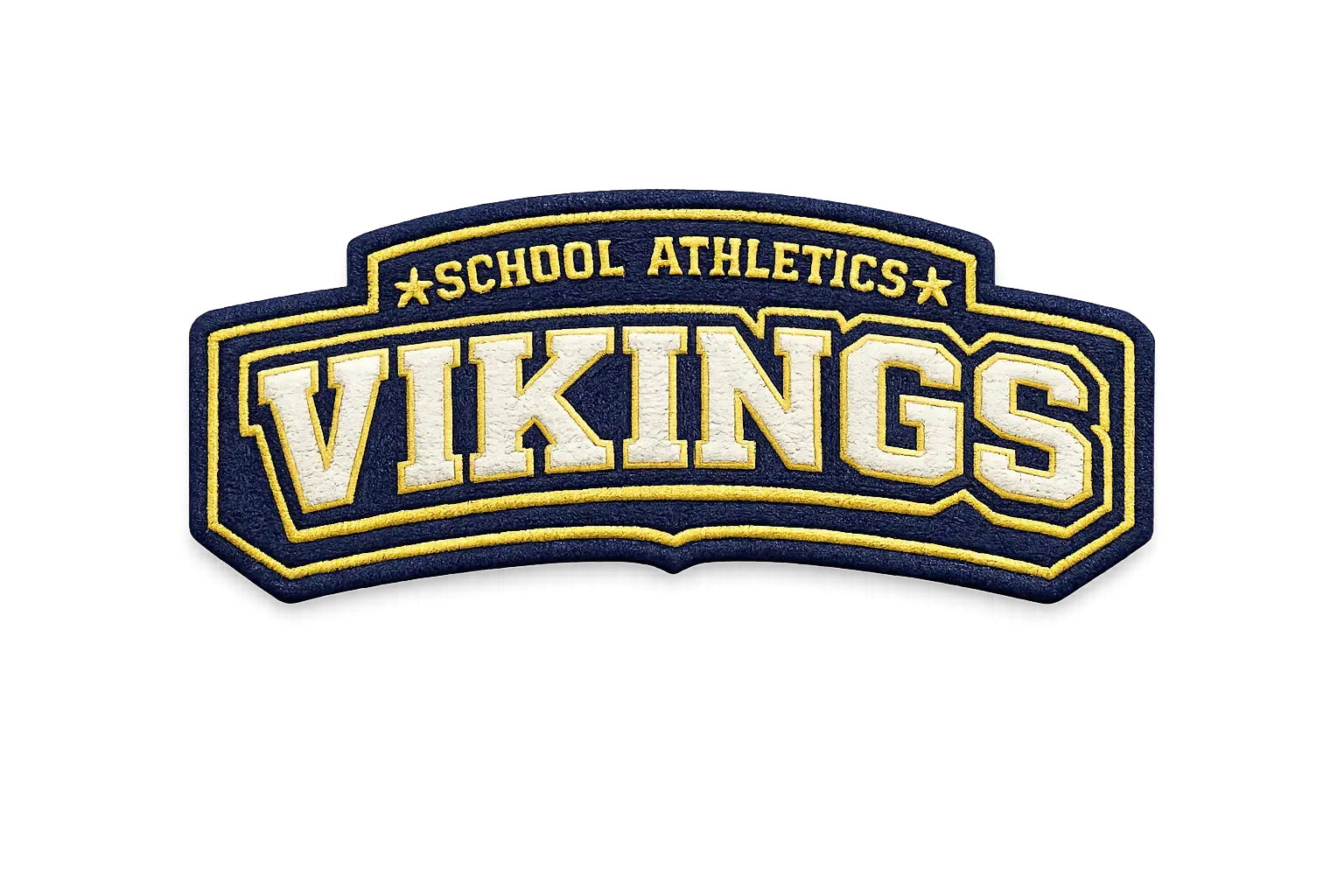 Sports embroidered patch