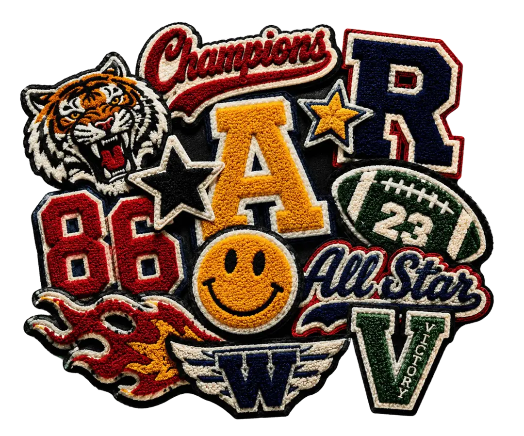 Custom sublimated patch designs