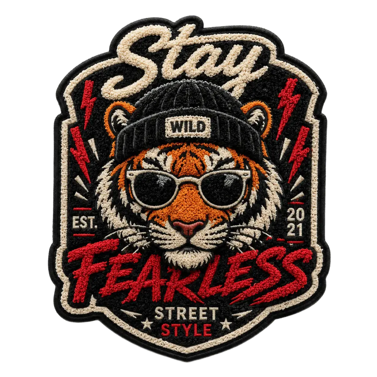 Military embroidered patch