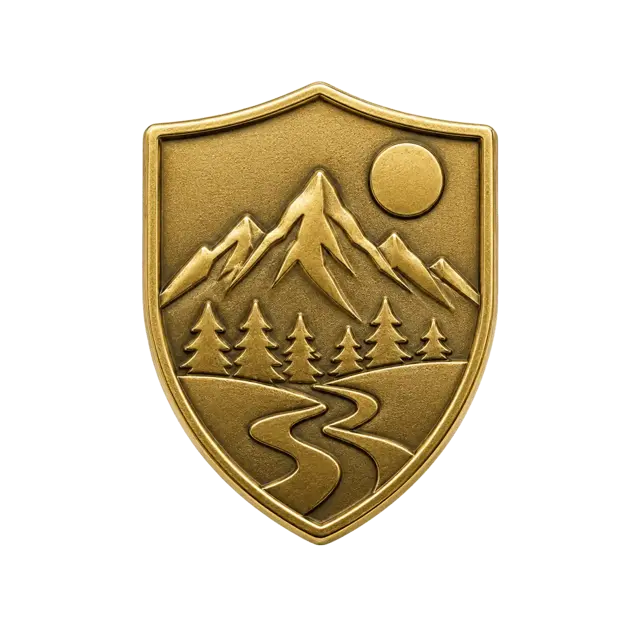 Die struck lapel pin