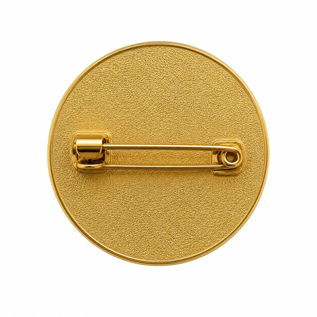 Safety pin backing