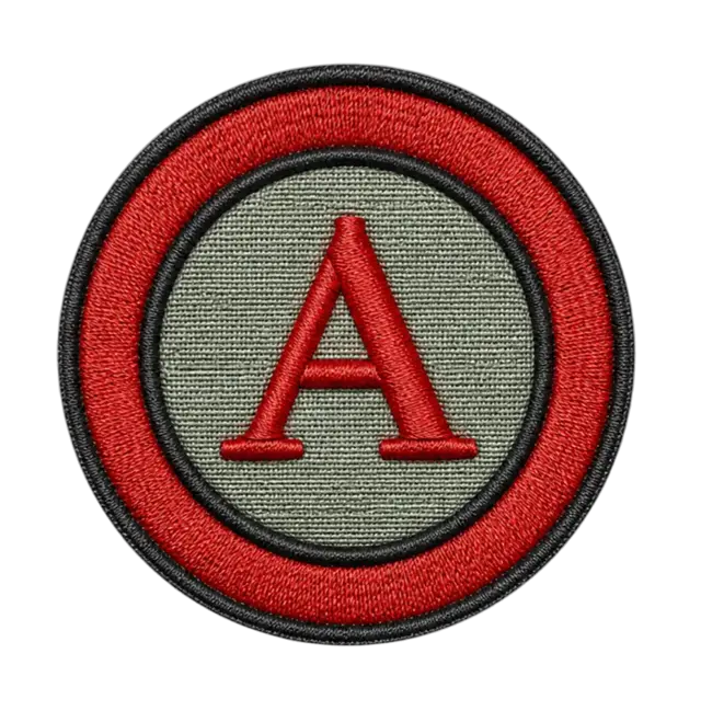 High detail weave woven patch